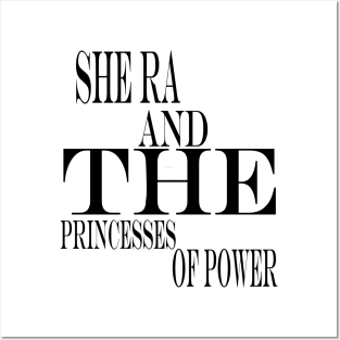 she ra and the princesses of power Posters and Art